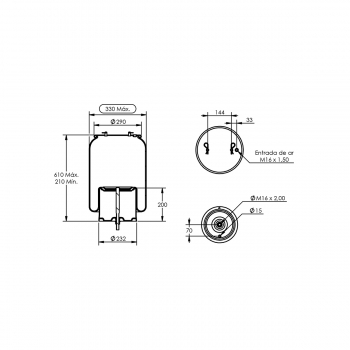 KIT MOLA PNEUM 8941 1T19F14 950365 ST017K