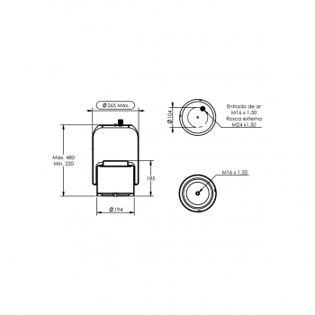 KIT PNEUMATICO AXOR/ACTROS ST 189K