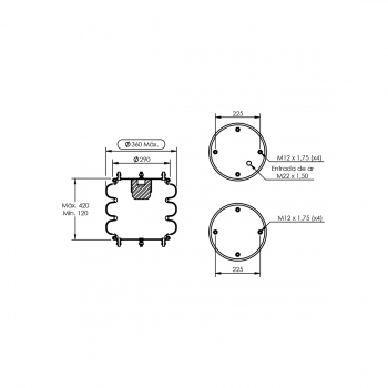 MOLA PNEUM FC 333-0352 T.2 8457 68650 950...