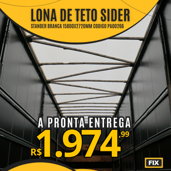 LONA TETO SIDER - STANDER BRANCA 15800X27...